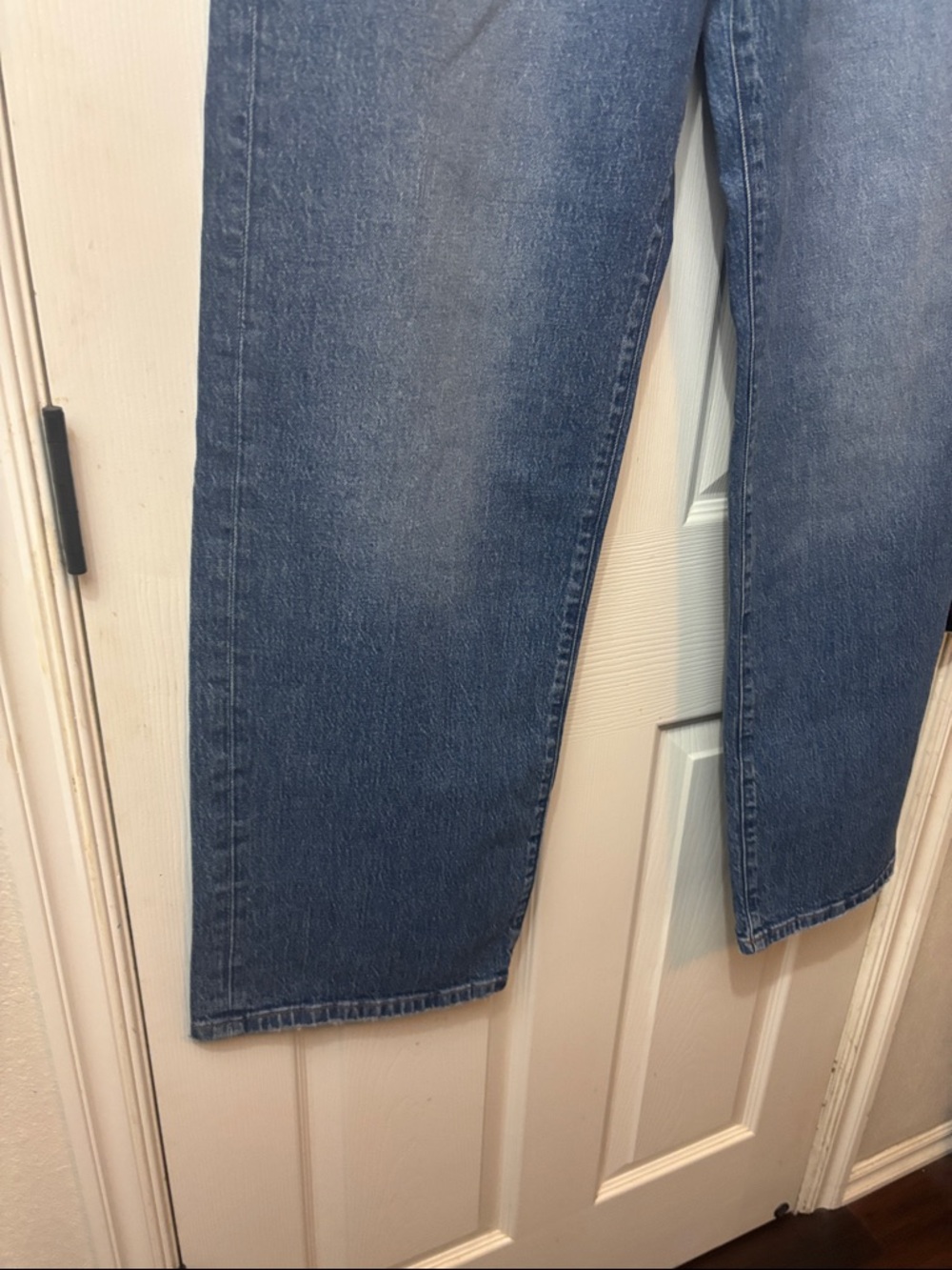 Madewell Perfect Vintage Wide-Leg Blue Jeans NWT - Picture 3 of 10